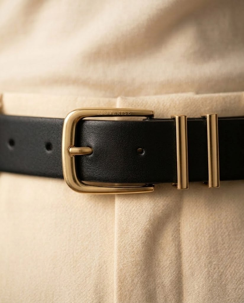 The Everyday Gold Buckle Belt
