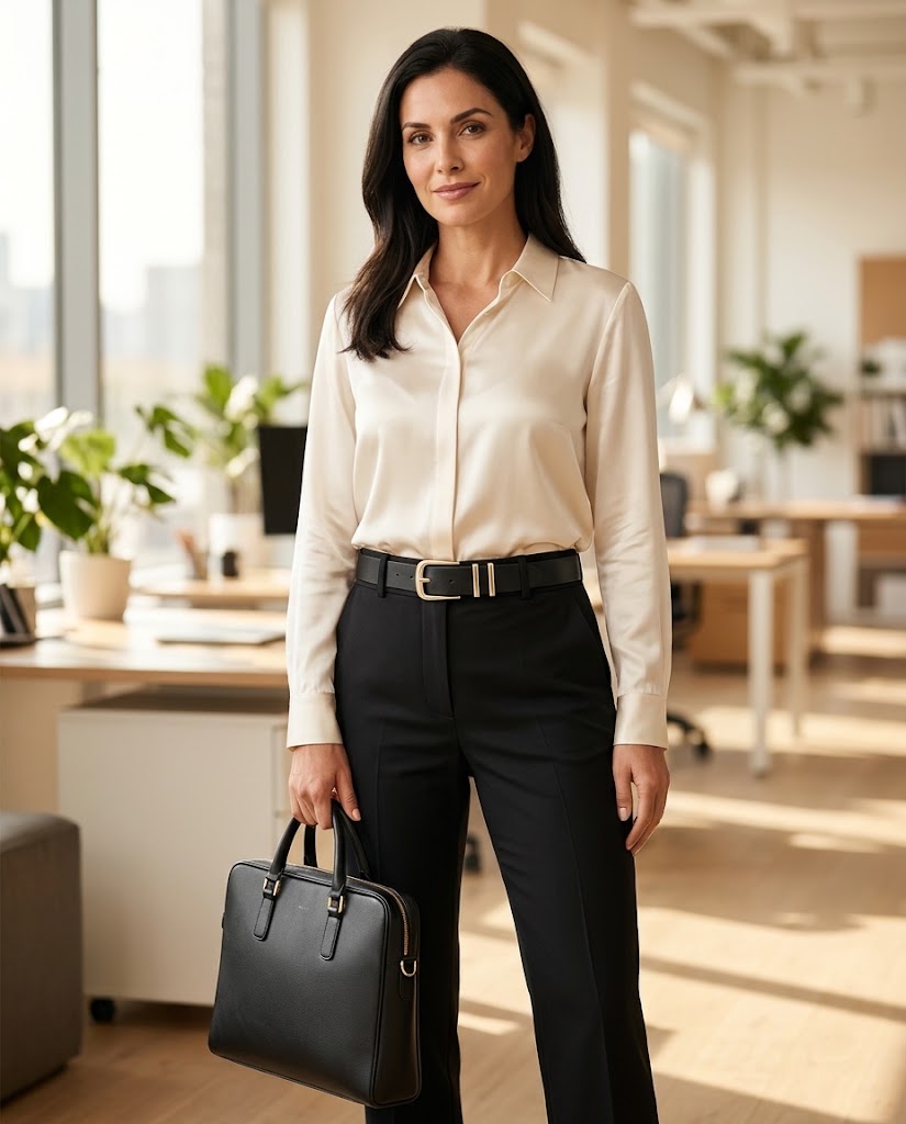 The Everyday Gold Buckle Belt